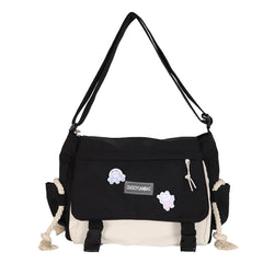 Harajuku Women Crossbody Bag Large Capacity Ladies Messenger Pouch
