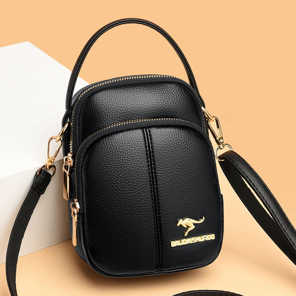 Leather Women Crossbody Bag High Quality Women Handbag Purse