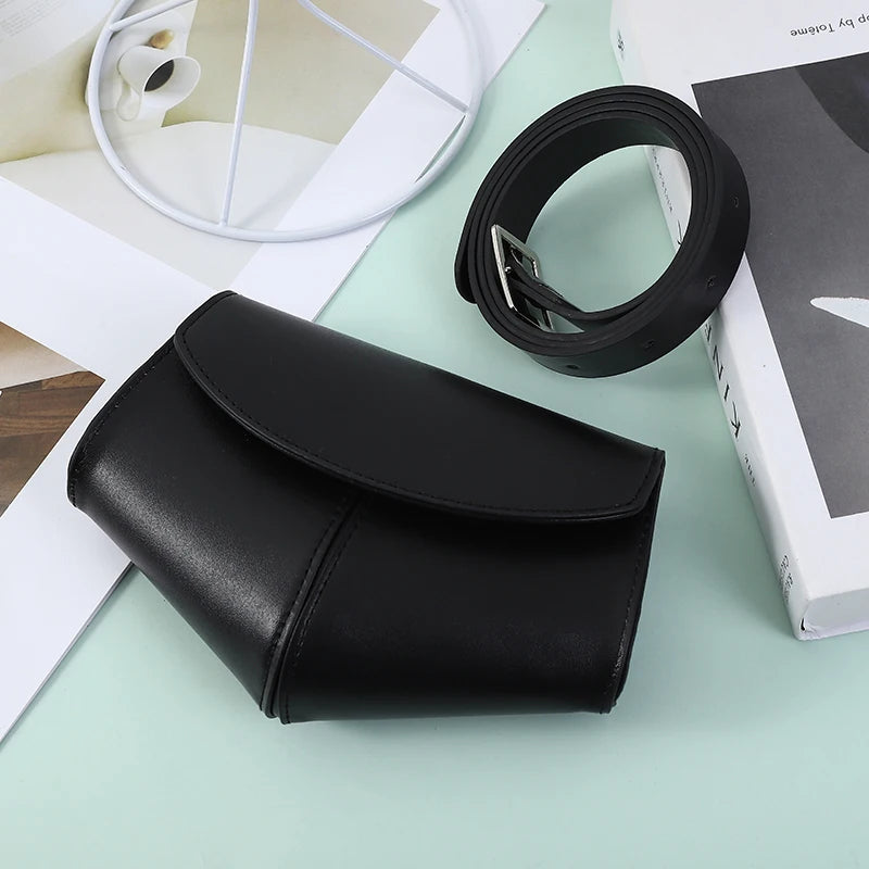 Heart Shaped Women's Belt Bag Snake Waist Fanny Pack