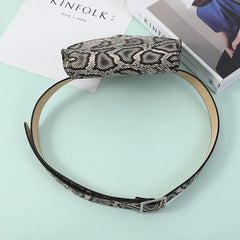 Heart Shaped Women's Belt Bag Snake Waist Fanny Pack
