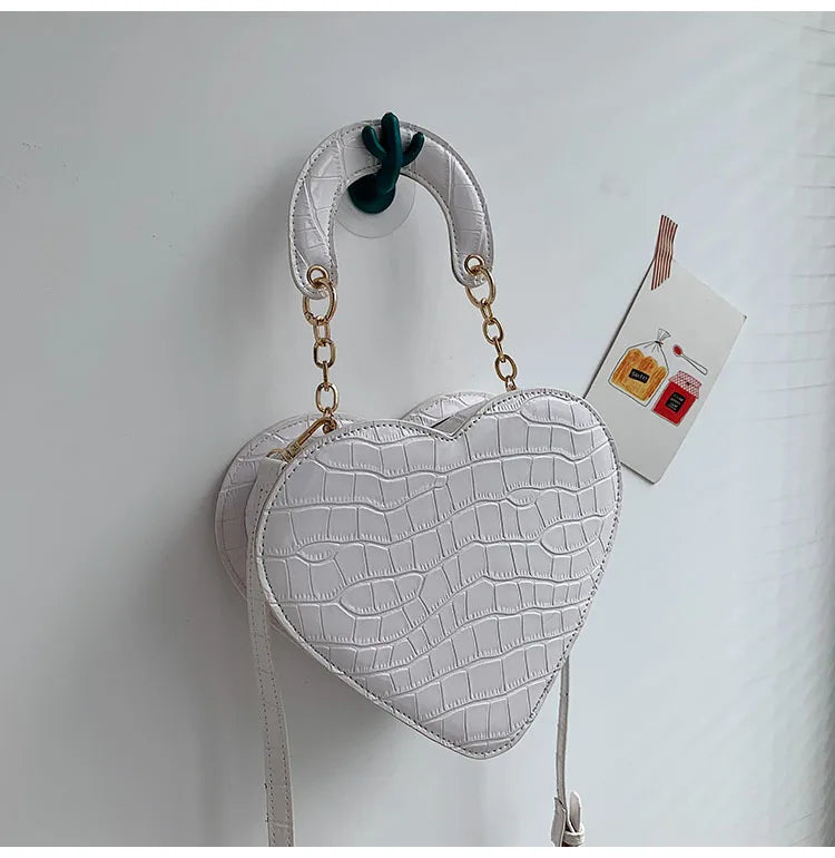 Stone Pattern Crossbody Messenger Bag for Women
