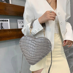Stone Pattern Crossbody Messenger Bag for Women