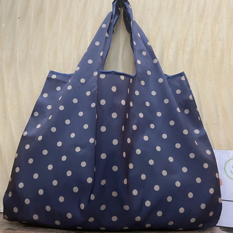 Heavy Prints Foldable Shopping Shoulder Bag