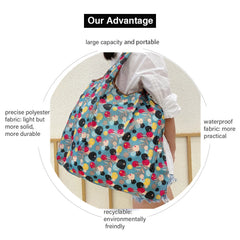 Large Foldable Shopping Bag Heavy Reusable Grocery Bag