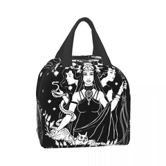 Hekate Triple Goddess Portable Lunch Box Leakproof Goth Occult Halloween Witch