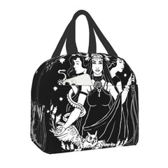 Hekate Triple Goddess Portable Lunch Box Leakproof Goth Occult Halloween Witch