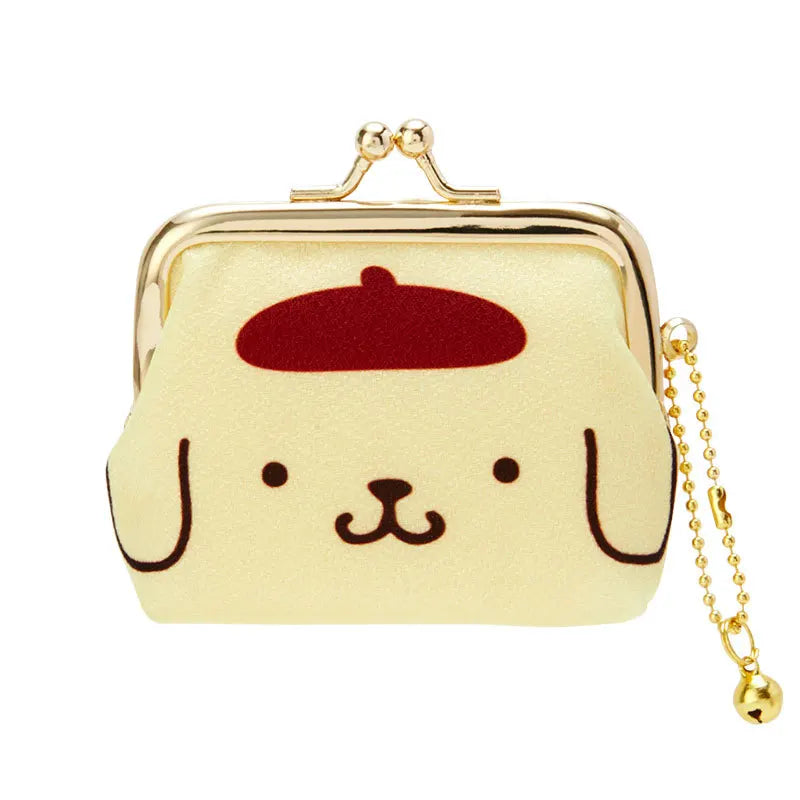 Hello Kitty Coin Purse My Melody Keychain Wallet Kawaii Clutch