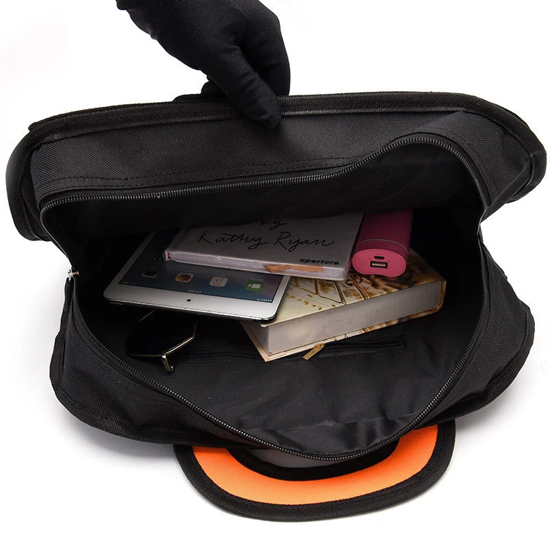 3D Printing Canvas Backpack Cartoon Shoulder Bookbag School Bag