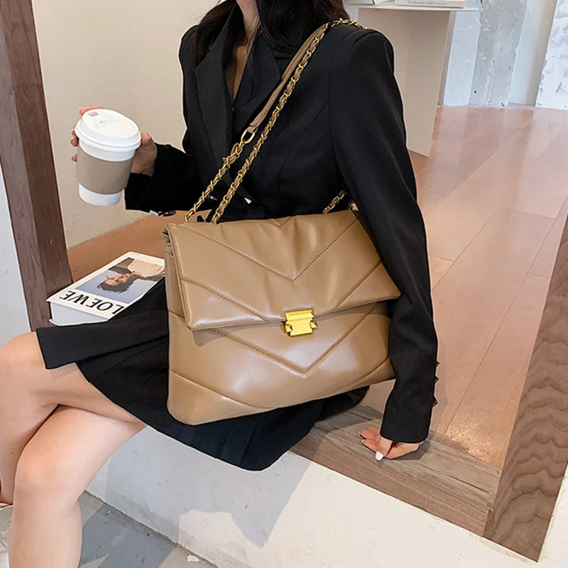 Women Shoulder Crossbody Bags Chain Vintage Handbags