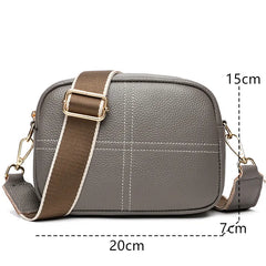 Cow Leather Shoulder Bag Crossbody for Women Soft Leather Handbag
