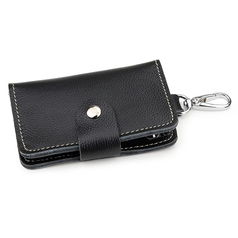 High Cowhide Leather Men Key Wallet Premium 100% Leather