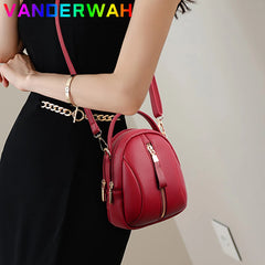 High Crossbody Bag Female Shoulder Sac Listening Song Lady Handbag