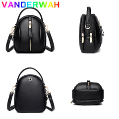 High Crossbody Bag Female Shoulder Sac Listening Song Lady Handbag