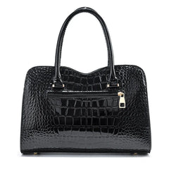 Bow-Knot Messenger Bag Bright Leather Shoulder Bag