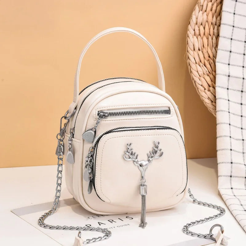 High Chain Handbag Autumn Crossbody Bag Women and Versatile Shoulder Bag