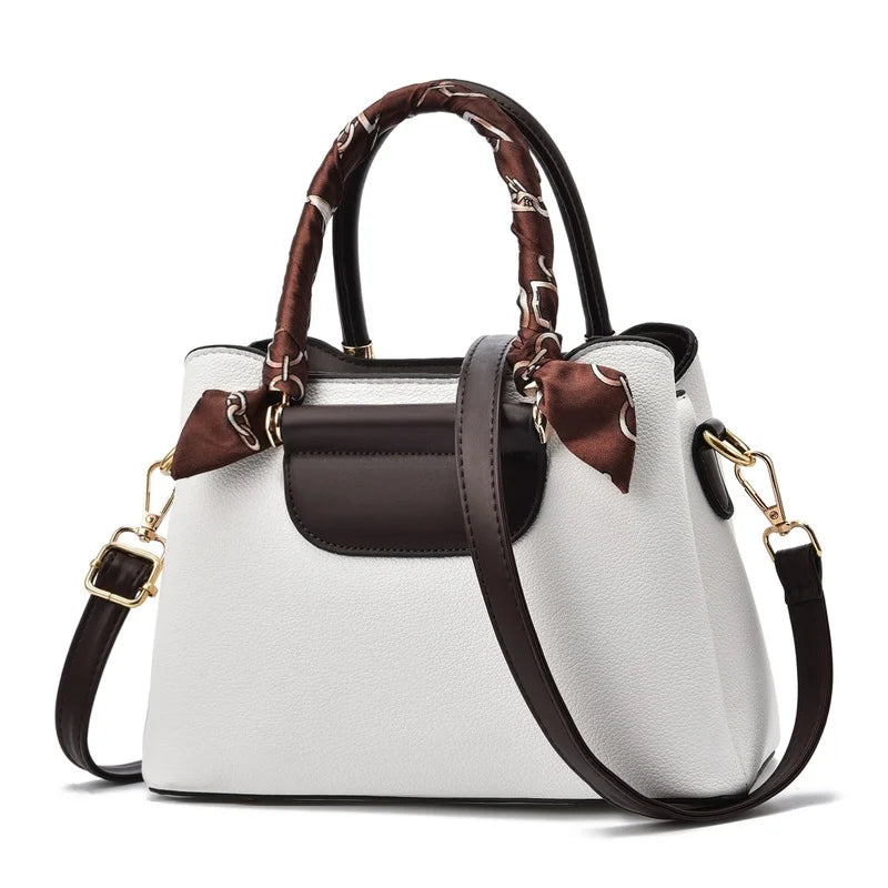 High One Shoulder Women's Bag Spring Silk Scarf Handbag