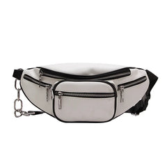 High PU Chain Fanny Pack Waist Bag Bananka Travel Leisure