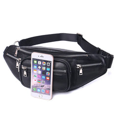 High PU Chain Waist Bag Bananka Travel Leisure Fanny Pack