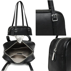 Leather Shoulder Bag for Women Crossbody Messenger Bag
