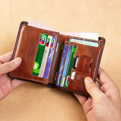 Masonic Master Mason Symbol Leather Wallet