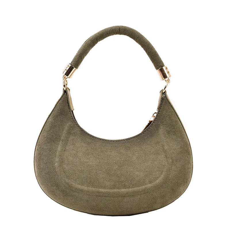 Women's Frosted Western Shoulder Bags Chains Texture Lady Messenger Bags