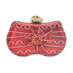 Fashionable Leather Lady Clutch Bag Shoulder Bag