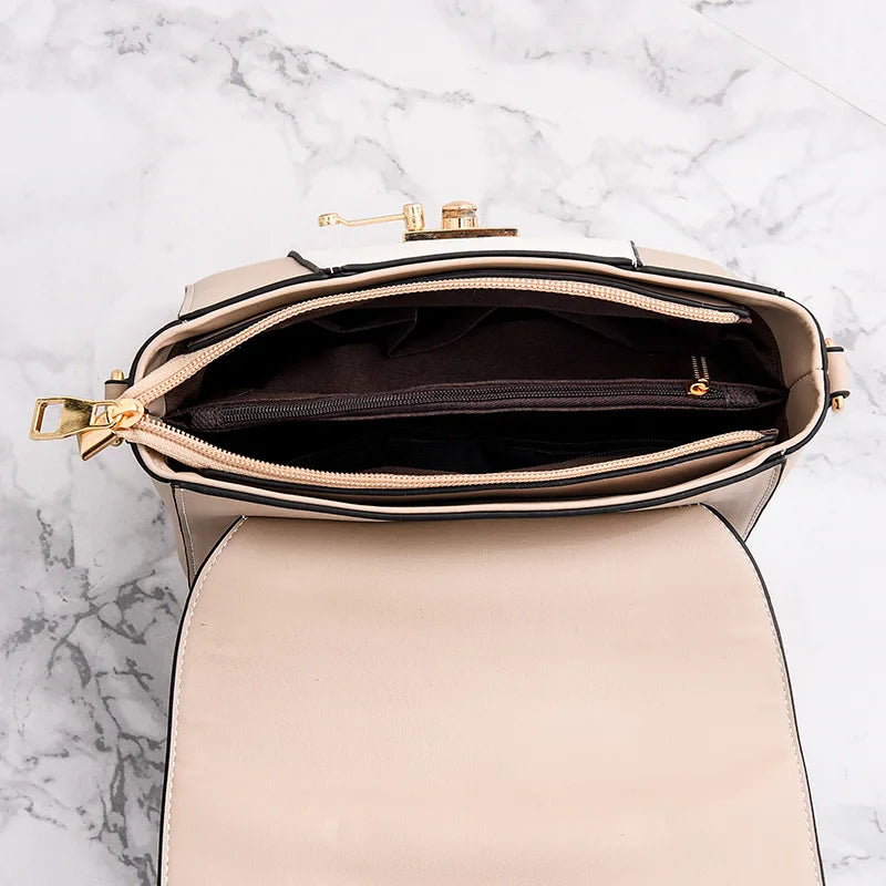 Vintage Women Bags Leather Crossbody Bags