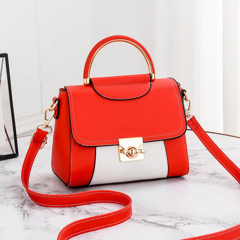 Vintage Women Bags Leather Crossbody Bags
