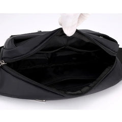 High Men Nylon Hip Bum Fanny Packs Money Pouch Sling Crossbody Chest Packs