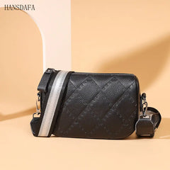 Natural Cowskin Female Shoulder Crossbody Tote Bags for Women