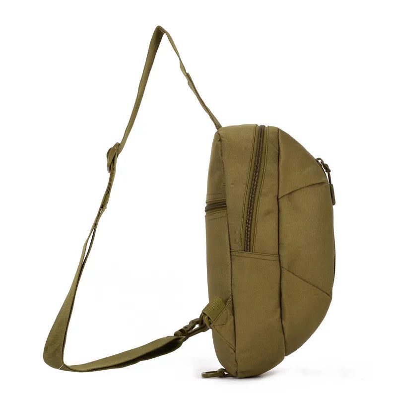 Nylon Chest Bag Military Waist Pack Waterproof Messenger Bag