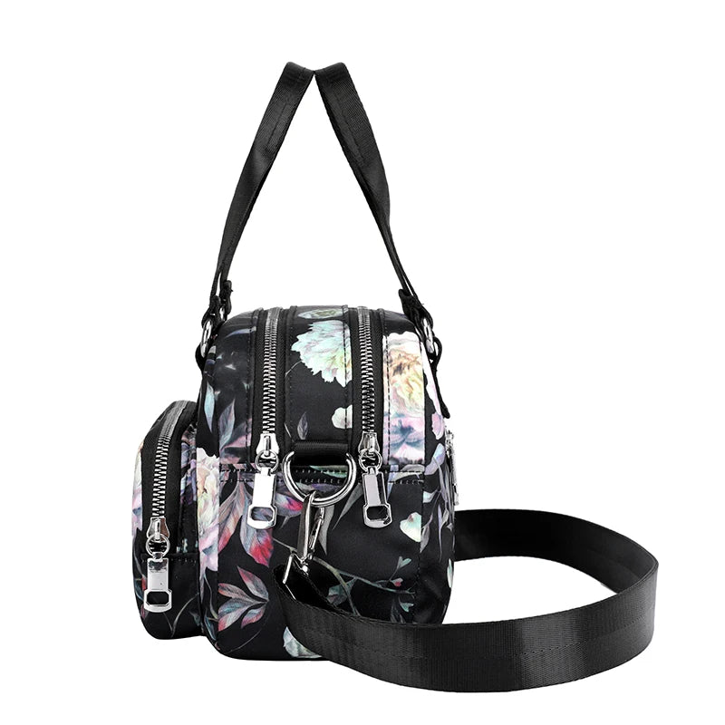 Nylon Shoulder Bag Travel Phone Purses Ladies Messenger Bag