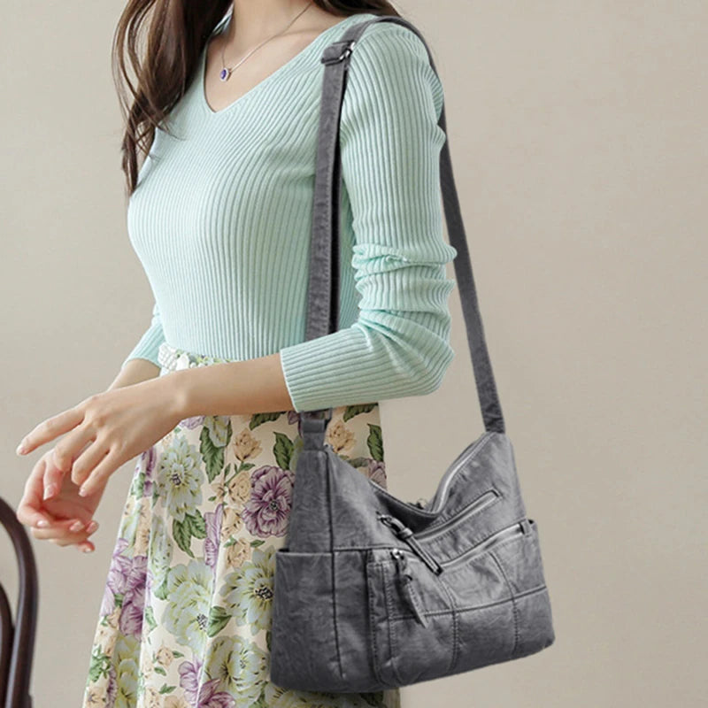 PU Leather Handbags Women Shoulder Crossbody Bags Bolsa Feminina