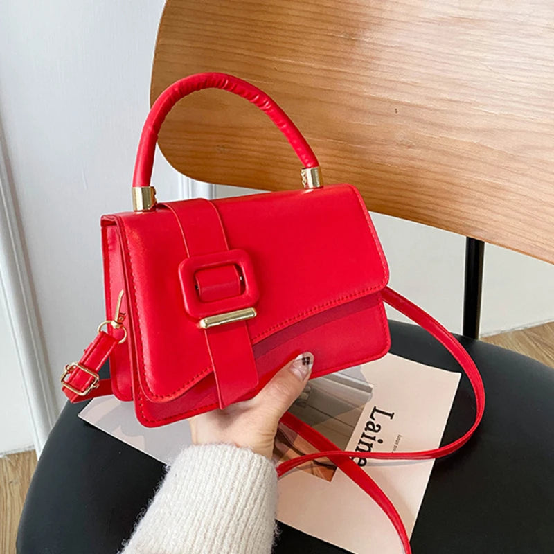 High PU Leather Women Handbags Female Shoulder Bag All-match Messenger Small