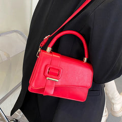 PU Leather Women Handbags Shoulder Bag All-Match Messenger Small Square Bag