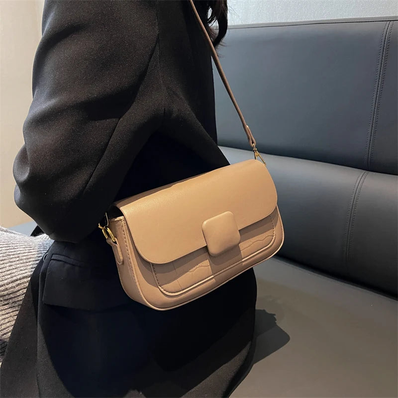 Retro Messenger Bag, Crossbody Handbag For Women