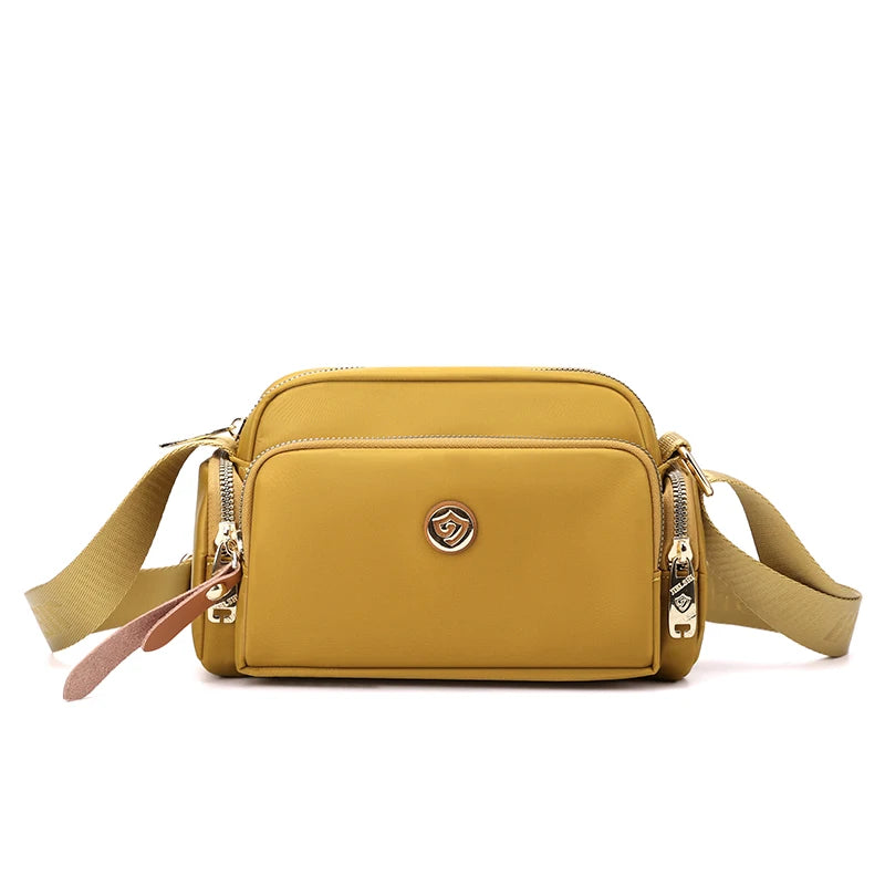 Small CrossBody Bag Women's Messenger Handbag Nylon Shoulder Tote