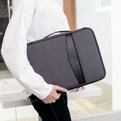 High Capacity Waterproof Document Bag Business Briefcase