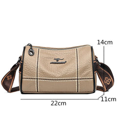 Women's Leather Crossbody Bag - Stylish and Functional
