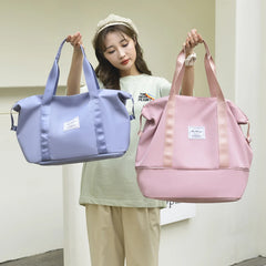 Large Travel Duffel Bag Waterproof Sports Tote Gym Bag
