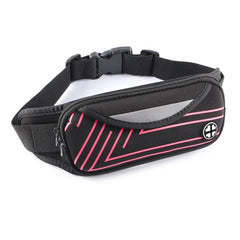 Waterproof Sport Waist Belt Bum Pouch Fanny Pack Zip Bag