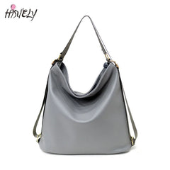 Women Artificial Leather Shoulder Bag Big Handbag Totes Hobos