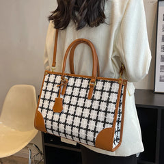 Women Canvas Tote Bags Large Capacity Shoulder Messenger Bag