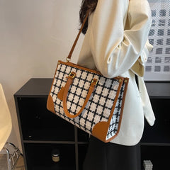 Women Canvas Tote Bags Large Capacity Shoulder Messenger Bag