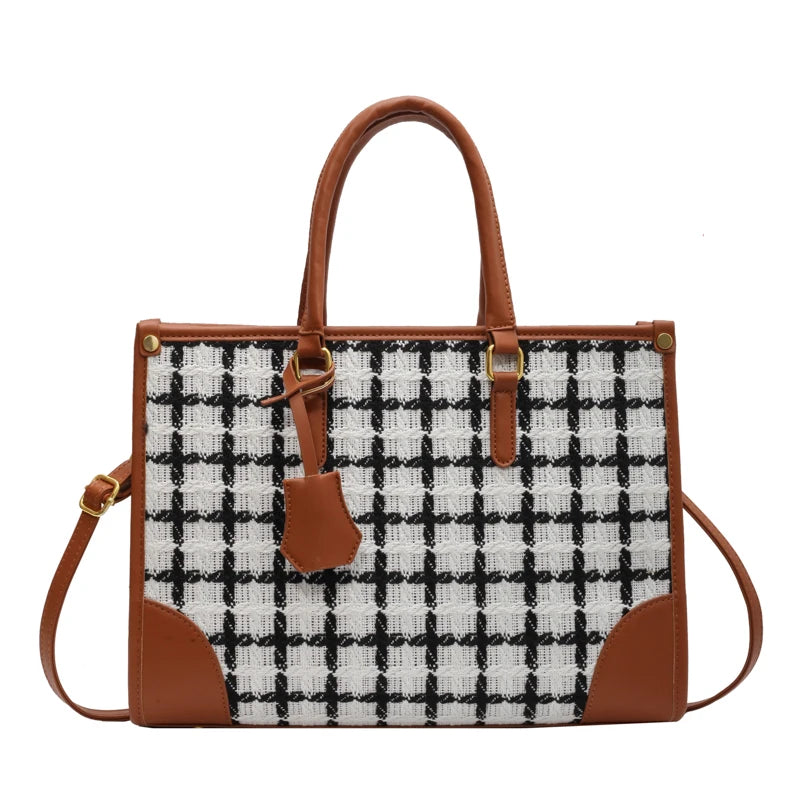 Women Canvas Handbags Tote Bags Large Capacity Shoulder Messenger Crossbody Bag