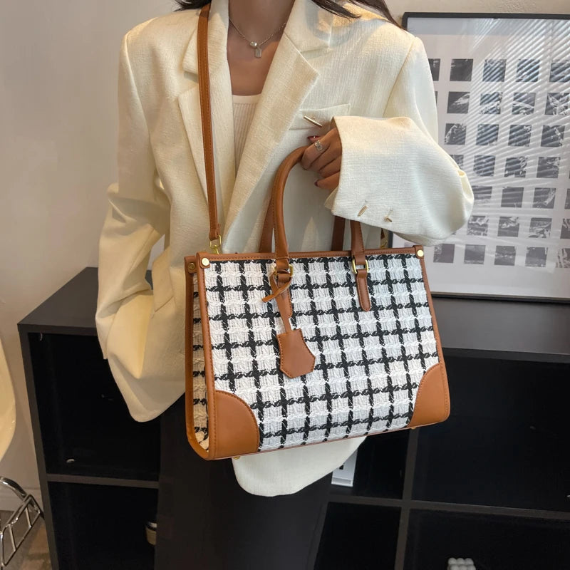 Women Canvas Tote Bags Large Capacity Shoulder Messenger Bag