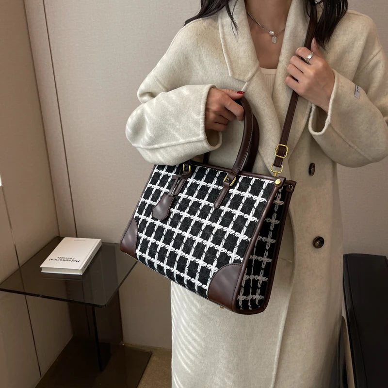Women Canvas Tote Bags Large Capacity Shoulder Messenger Bag