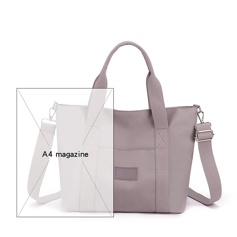 Women's Travel Shoulder bag Nylon CrossBody Messenger Tote Shopping