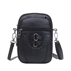 High-capacity Shoulder Bags PU Women Mobile Phone Bags Mini Female