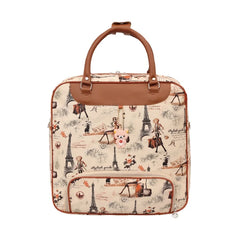 High-capacity Leopard Travel Bag PU Waterproof Men Women All-match